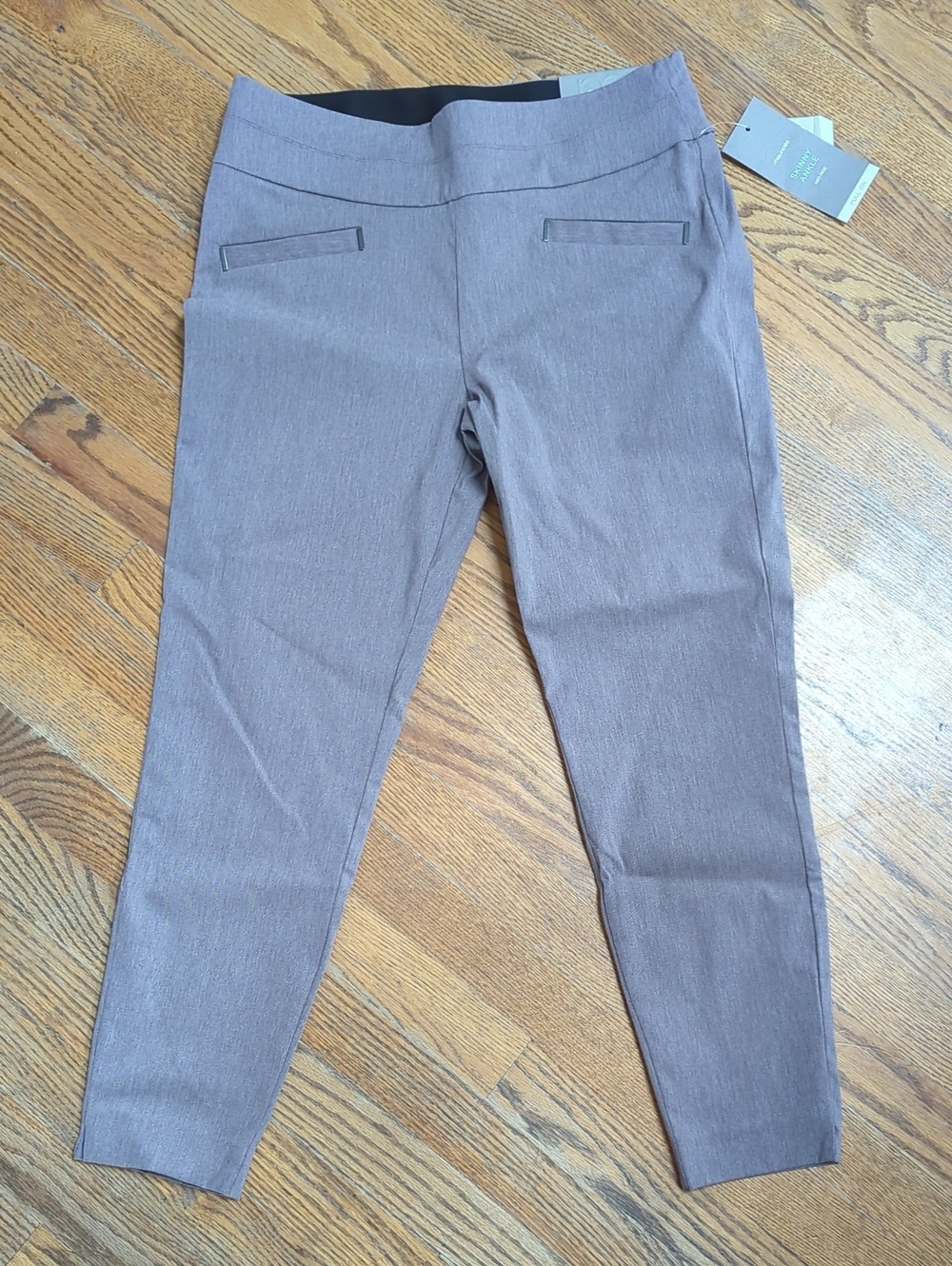 Maurices Skinny Ankle, Mid-Rise Pants in Dusty Mauve